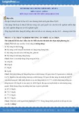 Đề thi học kì 1 Vật lí 12 Cánh diều - Đề số 1